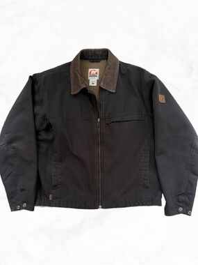 Sorel Men's Canvas Work Jacket – Fleece Lined | Size L | Workwear